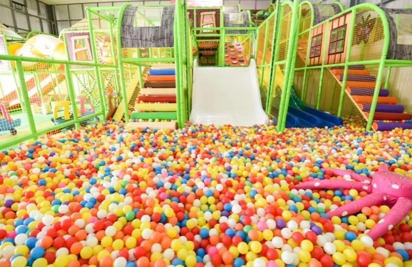 Climatizadores evaporativos para parques infantiles